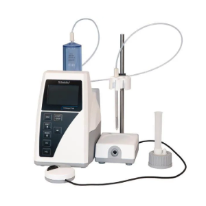 TITRONIC 300, SI Analytics, manuele titrator, zuigerburet, laboratorium titratie, handmatige titratie, titratie met muis, doseertoestel, laboratoriumapparatuur, titratiesysteem, balansaansluiting, reagent dosering